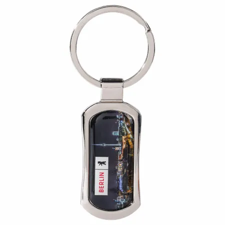 Stilvoller Rechteckiger Metall-Schlüsselanhänger Stilvoller Rechteckiger Metall-Schlüsselanhänger - Imprint Now - DE