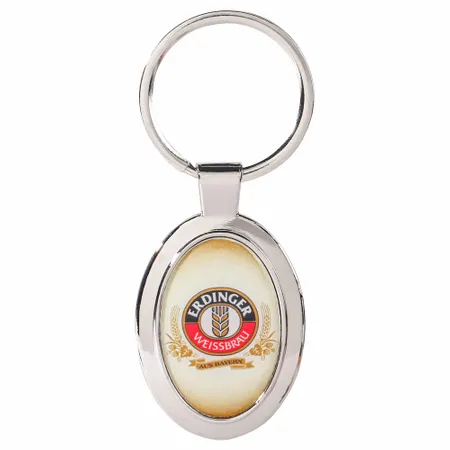 Langlebiger ovaler Epoxy-Metall-Schlüsselanhänger Langlebiger ovaler Epoxy-Metall-Schlüsselanhänger - Imprint Now - DE