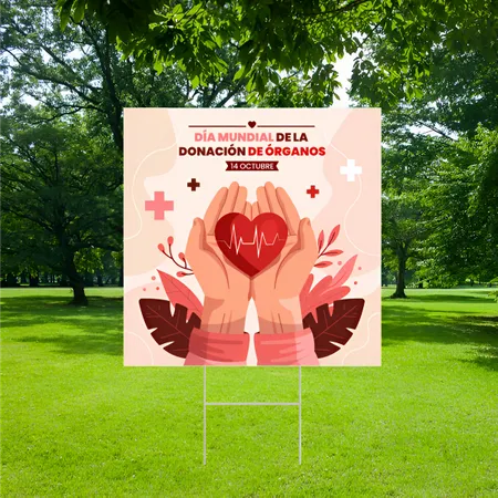Cartel de Donación de Órganos