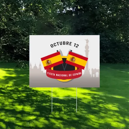 Cartel de Jardín  61 cm x 46 cm