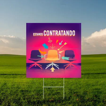 Cartel de Contratación Personalizado