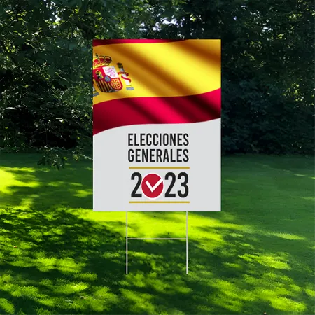 Cartel de Jardín 46 cm x 61 cm