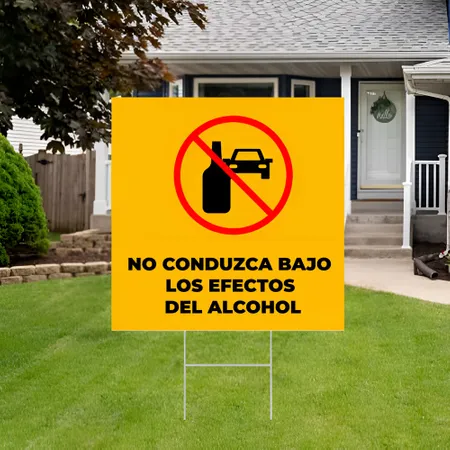 Cartel de Jardín Personalizado Save Water