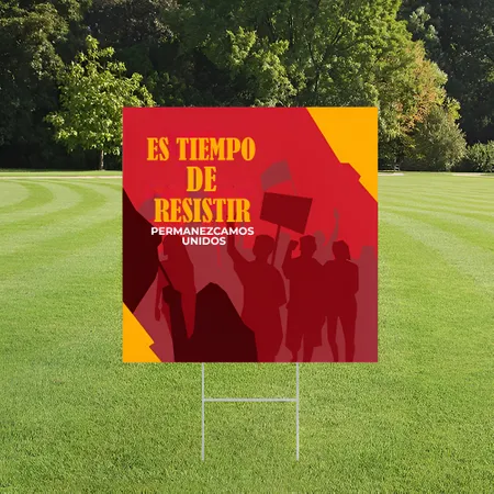 Cartel de Jardín Personalizado Love Equality