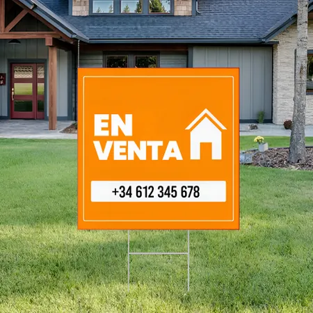 Cartel de Jardin Venta