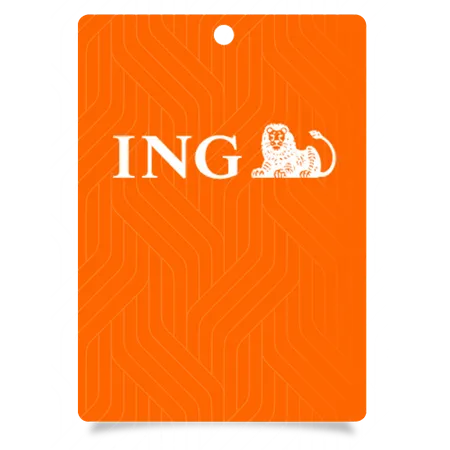 Plastic sleutelhanger