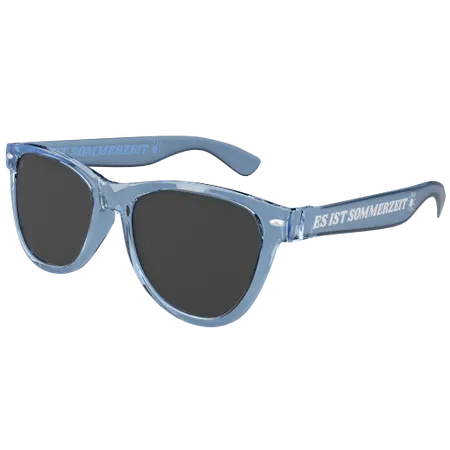 Transparente Sonnenbrille