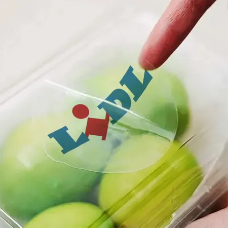 Doorzichtige stickers Doorzichtige stickers - Imprint Now - NL