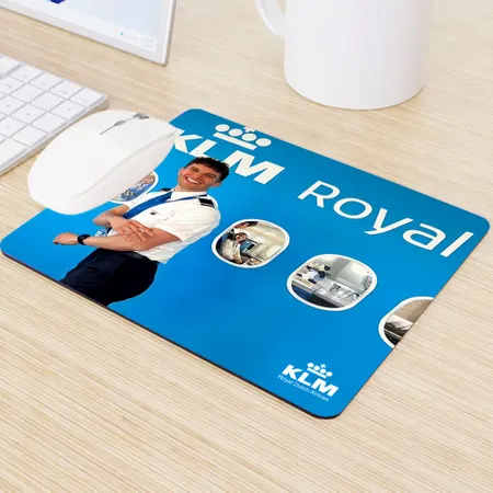 Gepersonaliseerde Bedrukte Rechthoekige Muismat Gepersonaliseerde Bedrukte Rechthoekige Muismat - Imprint Now - NL