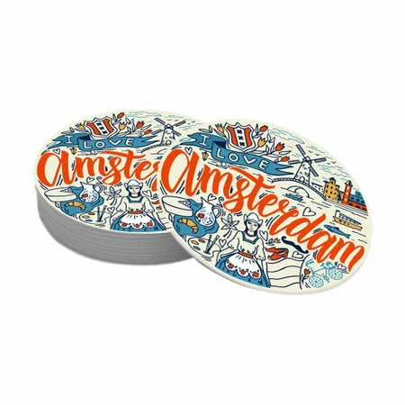 Pulpkartonnen Onderzetters - Imprint Now - NL