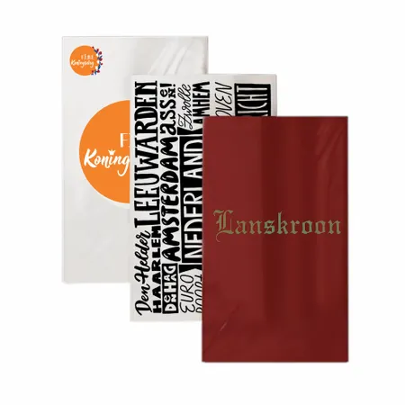 Gepersonaliseerde Doek Gasten Servetten - Imprint Now - NL