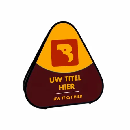 Driehoek Pop Up Banners - Imprint Now - NL