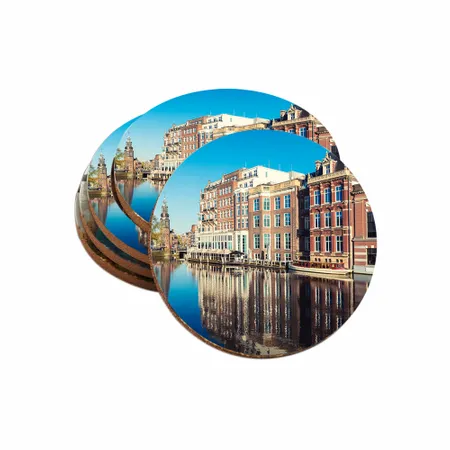 Gepersonaliseerde Foto Vezelplaat Onderzetters - Imprint Now - NL