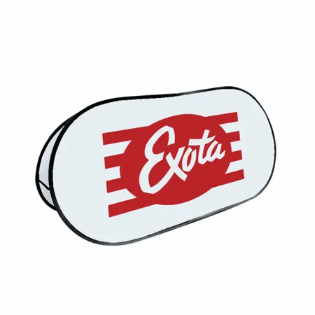 Ovale Pop Up Banners - Imprint Now - NL