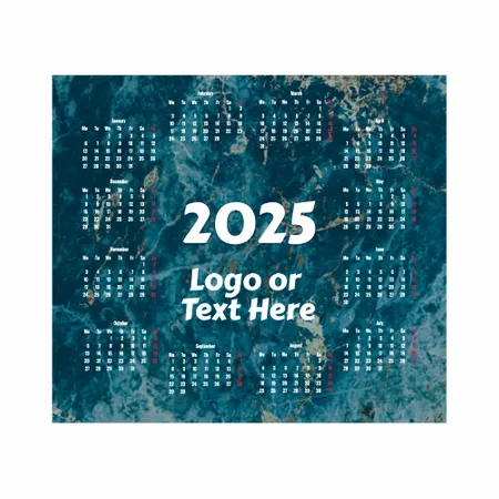 Granite Calendar Mouse Mat Granite Calendar Mouse Mat - Custom Tees Today
