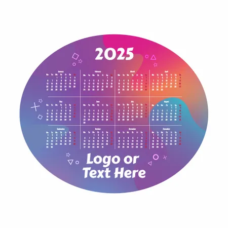 Colorful Gradient Calendar Mouse Pad Colorful Gradient Calendar Mouse Pad - Custom Tees Today