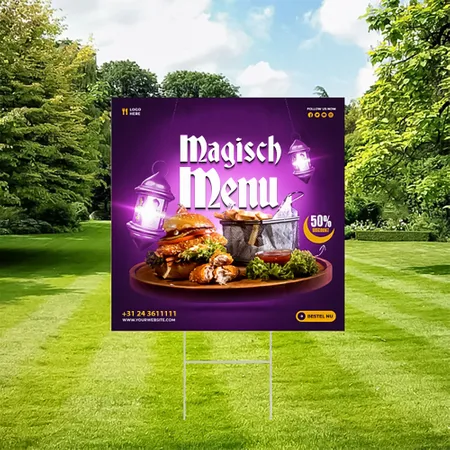 Gepersonaliseerde Restaurant Speciale Aanbieding Uithangbord