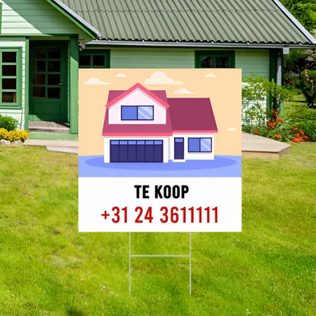 Gepersonaliseerde Verkoop Advertentie Werfbord