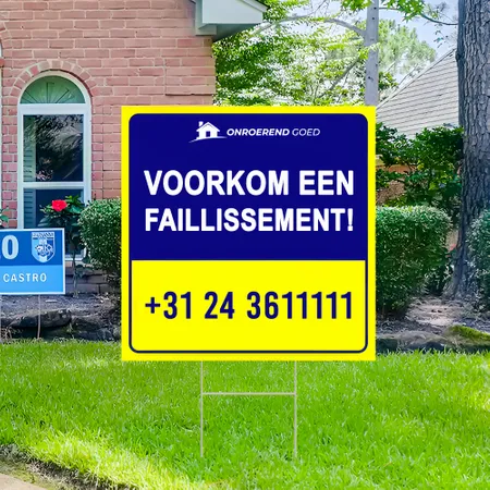 Gepersonaliseerd Prevent Foreclosure Werfbord