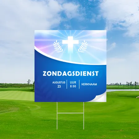 Gepersonaliseerde Service Tuinbord