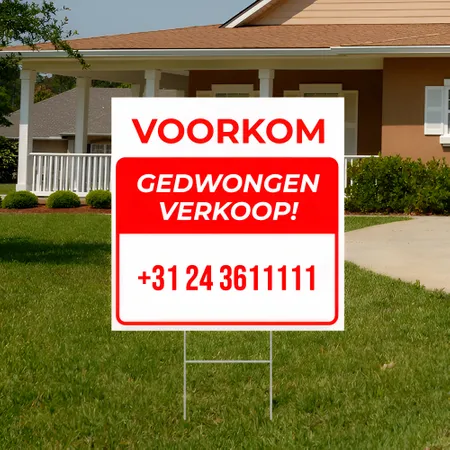 Gepersonaliseerde Voorkomen Afscherming Werfbord