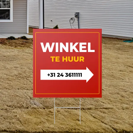 Gepersonaliseerde Sale Shop Werfbord