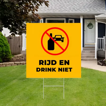 Gepersonaliseerde Bespaar Water Tuinbord