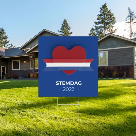 Gepersonaliseerde Stemming Bericht Tuinbord