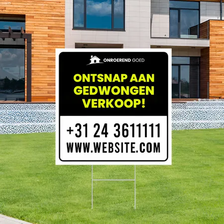 Gepersonaliseerd Escape Foreclosure Werfbord