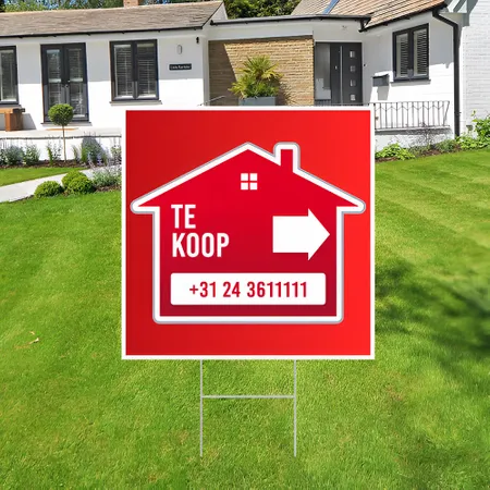 Gepersonaliseerde Outdoor Sale Werfbord