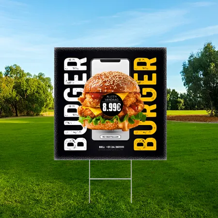 Gepersonaliseerde Voeding Ad Werfbord