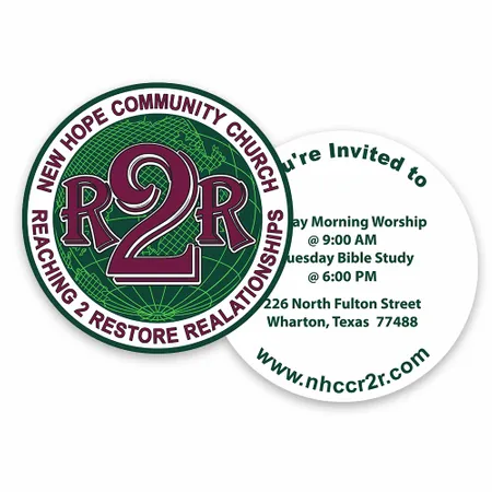 Circle Business Cards - Stealth Patches