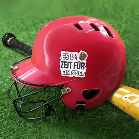 Softball Helmaufkleber Softball Helmaufkleber - Imprint Now - DE