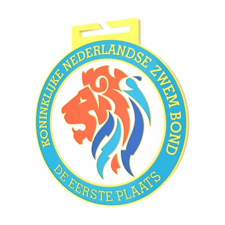 Hard Emaille Medaille - Imprint Now - NL