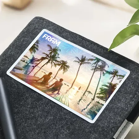 Autocollants holographiques flocon de neige - Imprint Now - FR