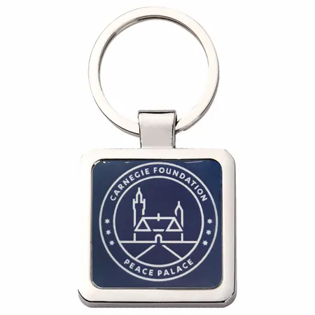 Epoxy Vierkante Metalen Sleutelhanger Epoxy Vierkante Metalen Sleutelhanger - Imprint Now - NL