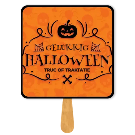 Vierkante Handventilator - Imprint Now - NL