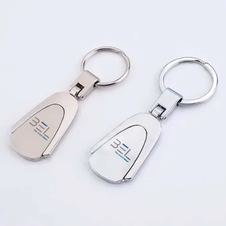 Portachiavi in Metallo con Impugnatura Decorativa