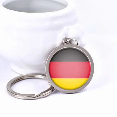 Schlüsselanhänger mit Deutscher Flagge Schlüsselanhänger mit Deutscher Flagge - Imprint Now - DE