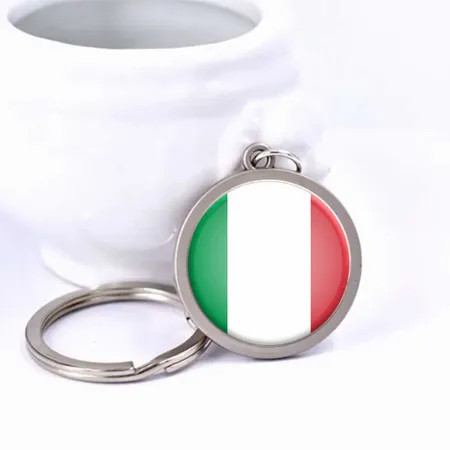 Portachiavi Personalizzato con Bandiera Italiana