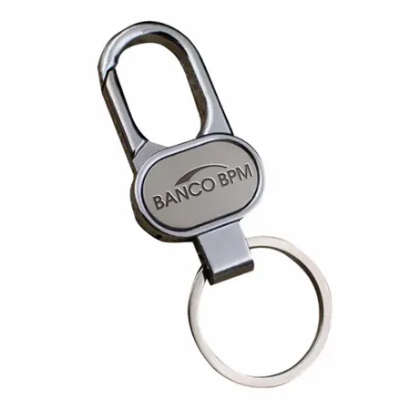 Portachiavi con Moschettone in Metallo