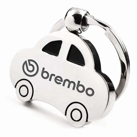 Portachiavi in Metallo a Forma di Auto