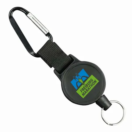 Karabiner Loop Reel Schlüsselanhänger Karabiner Loop Reel Schlüsselanhänger - Imprint Now - DE