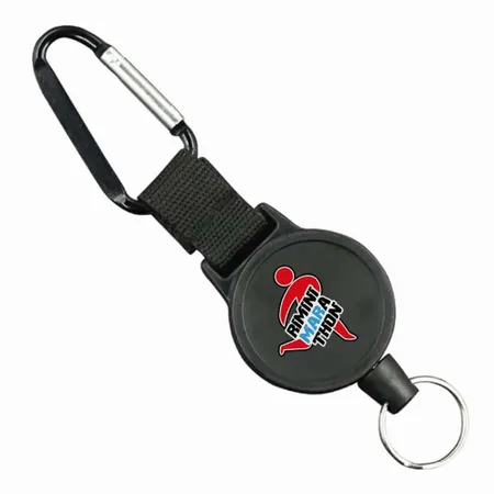 Portachiavi a Bobina con Anello a Moschettone - Imprint Now - IT