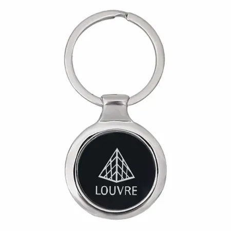 Porte-clés en métal rond à la mode - Imprint Now - FR