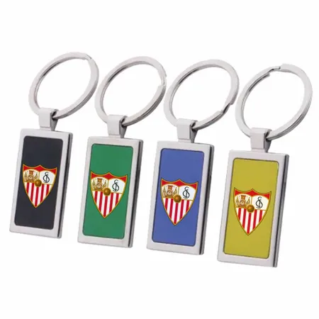 Llavero de Metal Rectángulo de Color - Imprint Now - ES