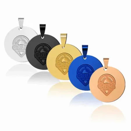 Metalen sleutelhanger met full color cirkel Metalen sleutelhanger met full color cirkel - Imprint Now - NL