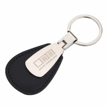 Llavero Lágrima Piel y Metal - Imprint Now - ES