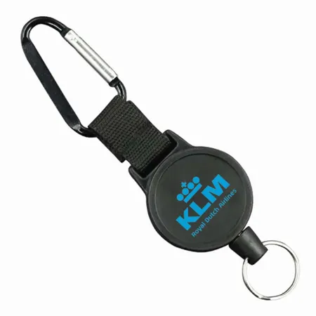 Karabijnhaak Sleutelhanger met Retracteerbare Kabel Karabijnhaak Sleutelhanger met Retracteerbare Kabel - Imprint Now - NL