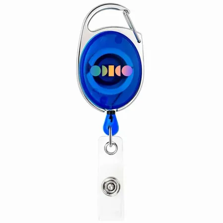 Gekleurde Transparante Haspel Sleutelhanger Gekleurde Transparante Haspel Sleutelhanger - Imprint Now - NL